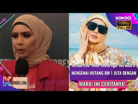 Rozita Che Wan Akhirnya Bersuara Mengenai Hutang RM 1 Juta Dengan Mara! Ini Ceritanya!