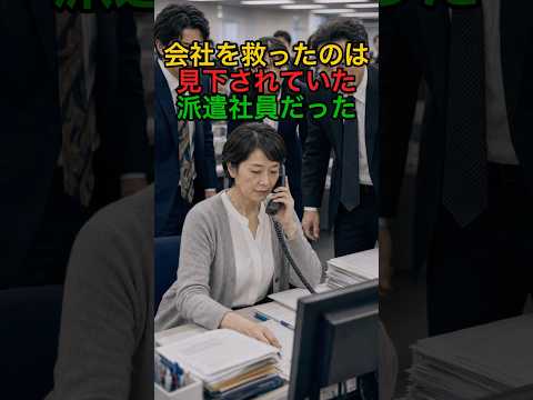 会社を救ったのは見下されていた派遣社員だった