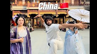 Doing Kung Fu In The Streets Of CHINA