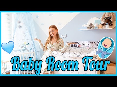 РУМ ТУР ДЕТСКАЯ КОМНАТА! BABY BOY NURSERY TOUR! | MAKEUPKATY