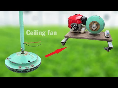 Hô Biến Quạt Trần cũ bỏ đi thành máy phát điện Công Suất Lớn