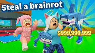 【ROBLOX】偷走一個義大利腦腐 Tung Tung Tung Sahur 耐吉鯊魚 誰能偷到更多?[NyoNyo妞妞日常實況]