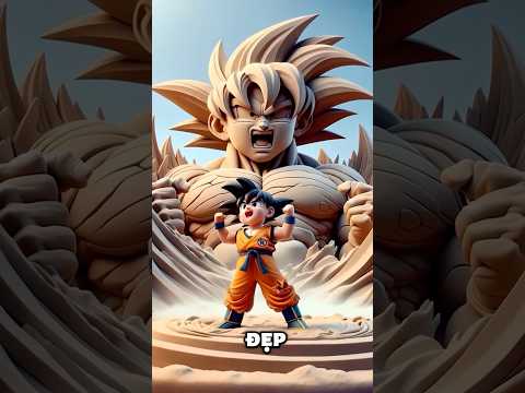 Goku Và Joker Đấm Nhau Vì Tượng Đài Cát Của Ai Đẹp Hơn #dragonball #songoku #goku