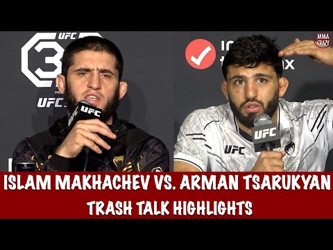 Islam Makhachev vs. Arman Tsarukyan talk rematch for UFC 311 Highlights