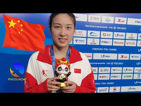 Qian Tianyi vs Zhao Shang Table Tennis Women Single Semi