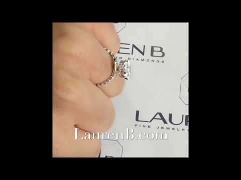 2.50 ct Oval Diamond Engagement Ring