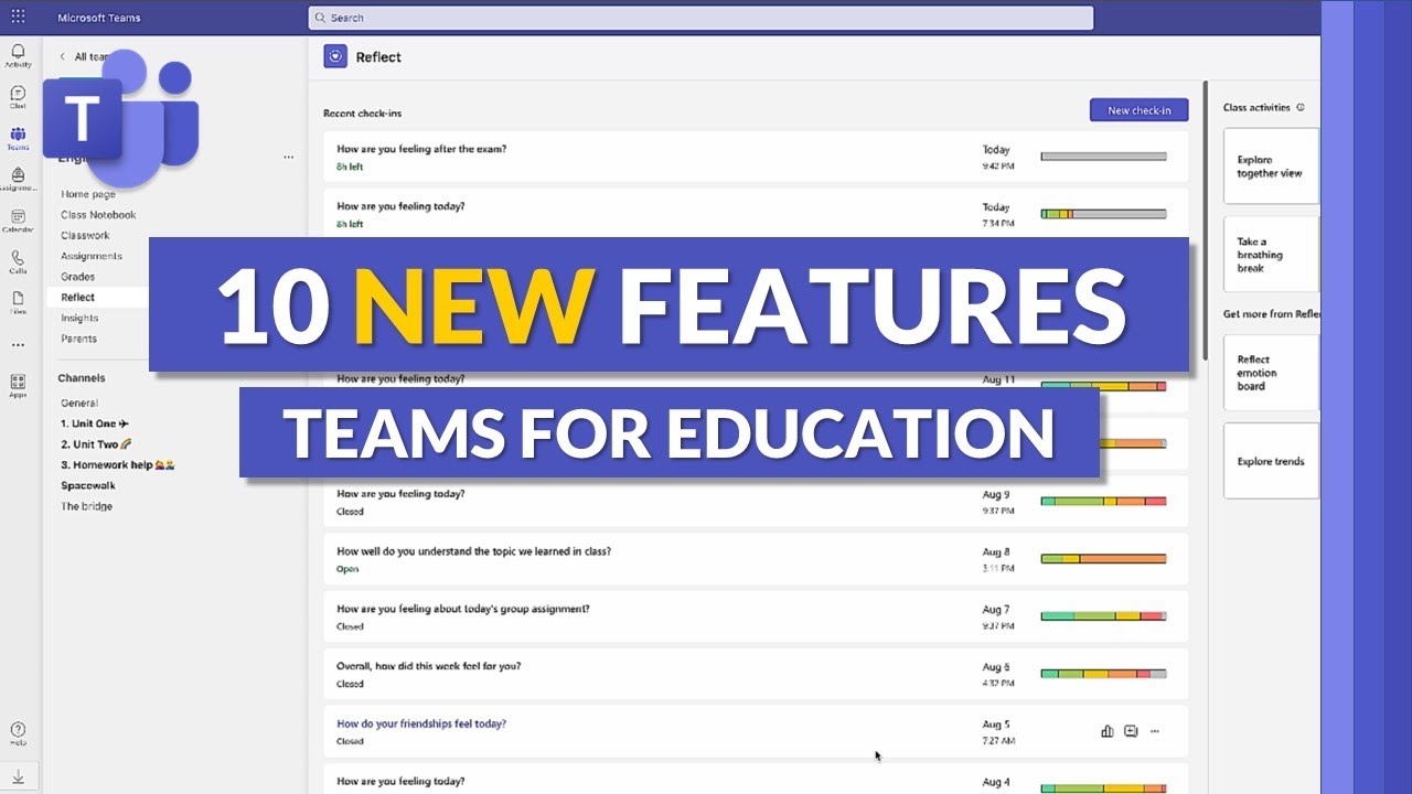 10 new features in Microsoft Teams for Education | Summer 2023