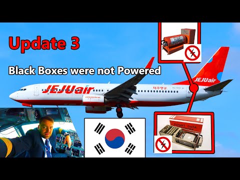 Pilot Blog | Jeju Air B737 Crash | Black Boxes were not working| Major Update 3