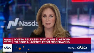 YouTube video thumbnail: Nvidia Releases Software Platform to Stop AI Agents From Misbehaving