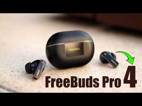 Cele mai BUNE căști wireless de până acum: HUAWEI FreeBuds Pro 4 [Review]