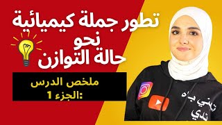 ابسط شرح للوحدة 4 تطور جملة كيميائية نحو حالة التوازن /الجزء 1