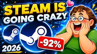 Best Steam Games on Sale Up to -92% OFF Right Now! 🔥