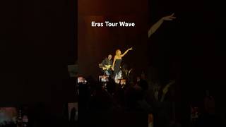 Taylor Swift did the Eras Tour WAVE again at the TEU concert
