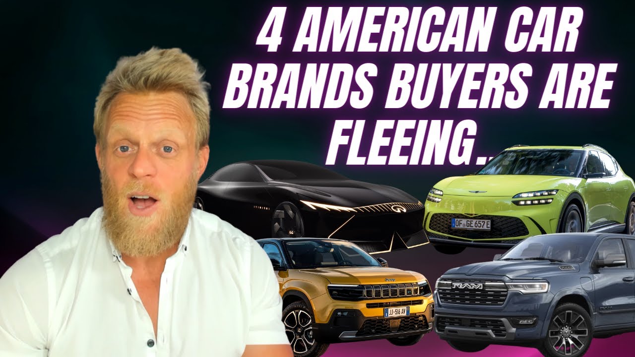 4 American automakers are in huge trouble as cars gather dust in dealer lots