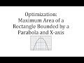 Maximizing the Area of an Inscribed Rectangle