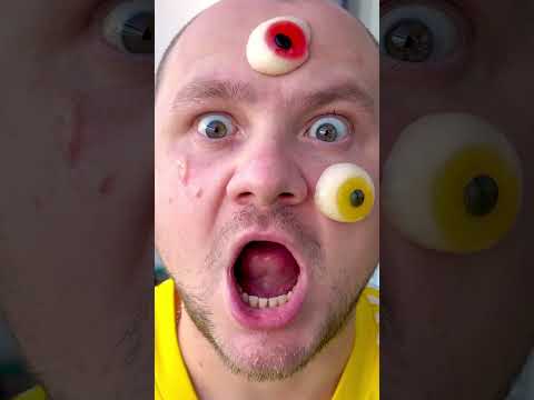 What ah oh with jelly eyball 😂