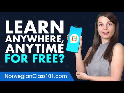 Want to Learn Norwegian Anywhere, Anytime on Your Mobile and For FREE?