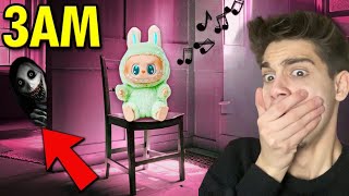 GECE 3'te LABUBU ŞARKISI TERSTEN DİNLEMEYİN !! (LABUBU EVE GELDİ) *KORKUNÇ*