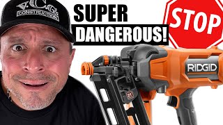 Hidden Danger in RIDGID Framing Nailers - What TTI Doesn’t Want You To Ignore