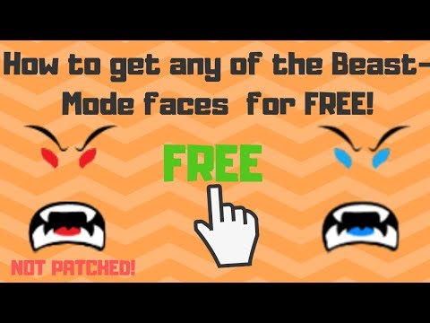 Beast Mode Discount Code 07 2021 - how to get poisionus mode face on roblox