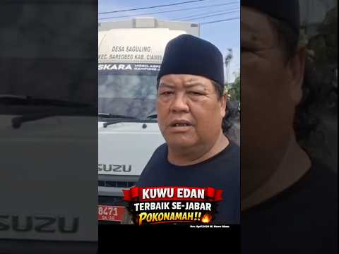 Pak Kuwu Keur Nambal Jalan Kabupaten #shorts #kuwuedan #desasaguling #ciamis