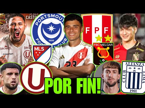 SELECCIÓN PERUANA BUSCA ALEX ROBERTSON! MELGAR FAVORITO v ALIANZA! CASTILLO x UREÑA en UNIVERSITARIO