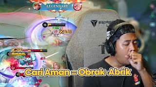 SEMAKIN MUSUH CARI AMAN, SEMAKIN FANNY DWI OBRAK-ABRIK 🔥 - Mobile Legends