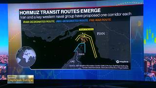 YouTube video thumbnail: Strait of Hormuz Deal? Iran, Oman Discuss 'Interim' Reopening of Shipping Corridor 