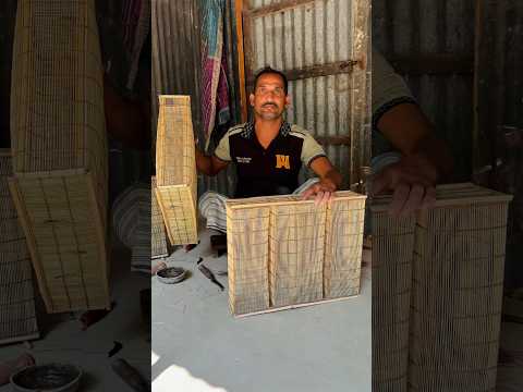 Fish Trap Making Using Palm Fiber and Bamboo | Step by Step Full Process. 😱 #Amazing