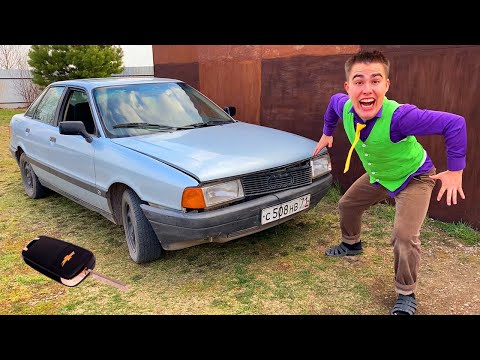 Mr. Joe on Chevrolet Camaro found Car Keys of Audi 80 & Started Race 13+