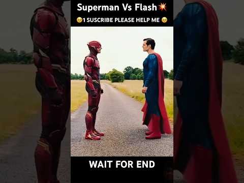Superman vs flash race challenge 😡 #shorts #shortsvideo #viralvideo #trending #flash #dc #superman