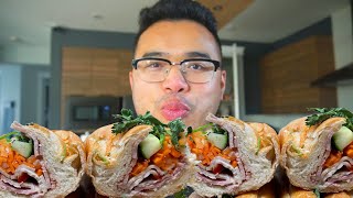 The Ultimate BANH MI ASMR Eating Experience