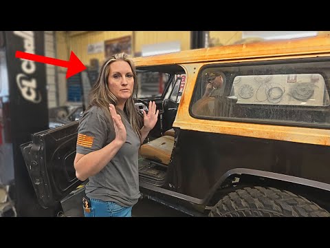 Big Change Made On Michelle's Jeepster....But Did She Even Notice?!