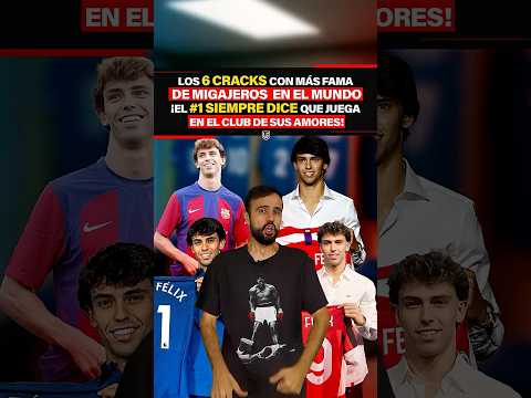 Los 6 CRACKS con más FAMA DE "MIGAJEROS"🚩 ¡El 1 SIEMPRE DICE que juega en el CLUB DE SUS AMORES!🤔🥴
