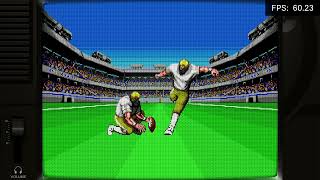 Tecmo Super Bowl 1993 Season Simulation New Orleans Saints vs Cincinnati Bengals