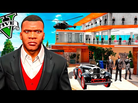 La CASA de FRANKLIN es LA MANSION de la MAFIA en GTA 5