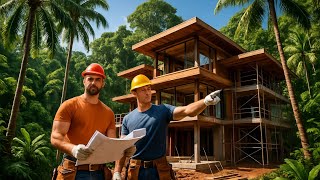 How Did They Build This Epic Jungle Mansion?
