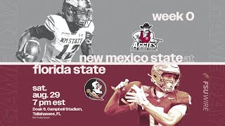Loc'd in Crew Predicts The Game Between Florida State and New Mexico State #cfb #collegefootball 