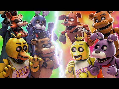 CRAZY Top FNaF VS FIGHT Animations