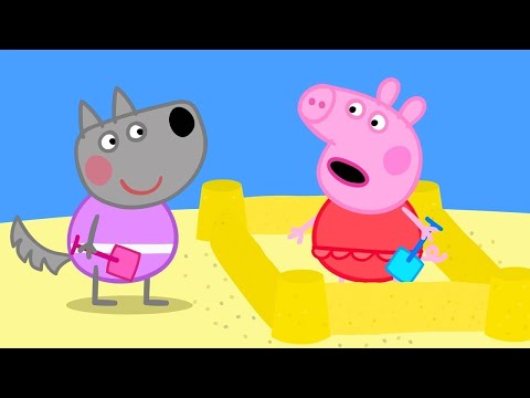 Peppa Pig Enjoys Beach Fun Building Sandcastles 🐷 🏖 Adventures With Peppa Pig