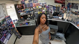 Koko Visits CB Shop In Dallas, Texas