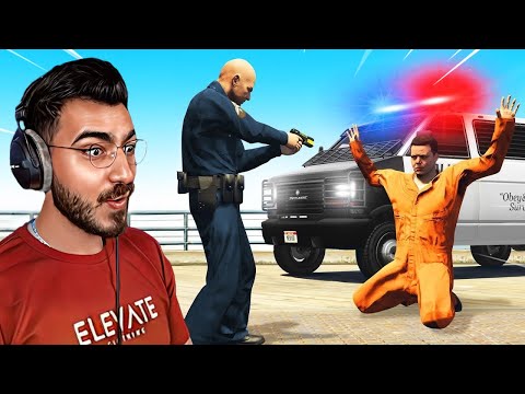 سرقت سيارة وتورطنا مع الشرطه (انحبست ظلم) GTA 5 RP 😱🔥