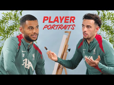 📞 'Cody can you help me?!' | Player Portraits with Curtis Jones & Cody Gakpo | Liverpool FC