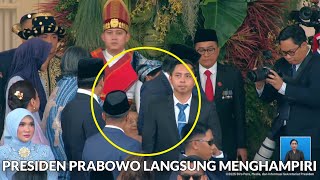 Semangat Dari Pagi Hingga Sore KIRAB, Presiden Prabowo Beri Hormat