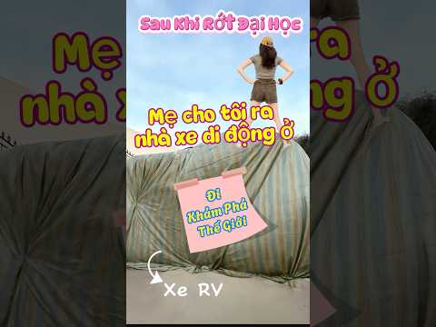 Sau khi rớt đại học mẹ đã cho tôi ra chiếc xe di động ở