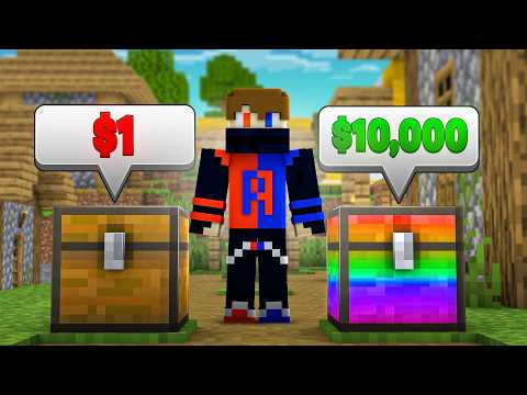 Rich Chest vs Poor Chest in Minecraft