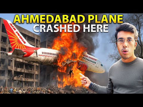 Real Place where Air India Flight Crashed 😱