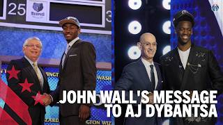 John Wall's Message to AJ Dybantsa