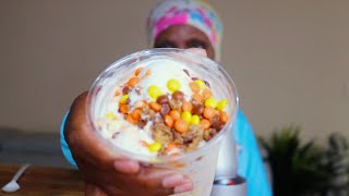 ASMR Frozen Twirl Eating Sounds