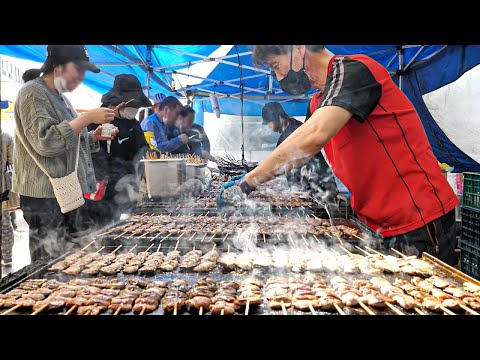 아듀2024! 올해를 빛낸 한국 최고의 길거리 음식 BEST10 몰아보기 / Korean Street Food Masters BEST10 / korean street food